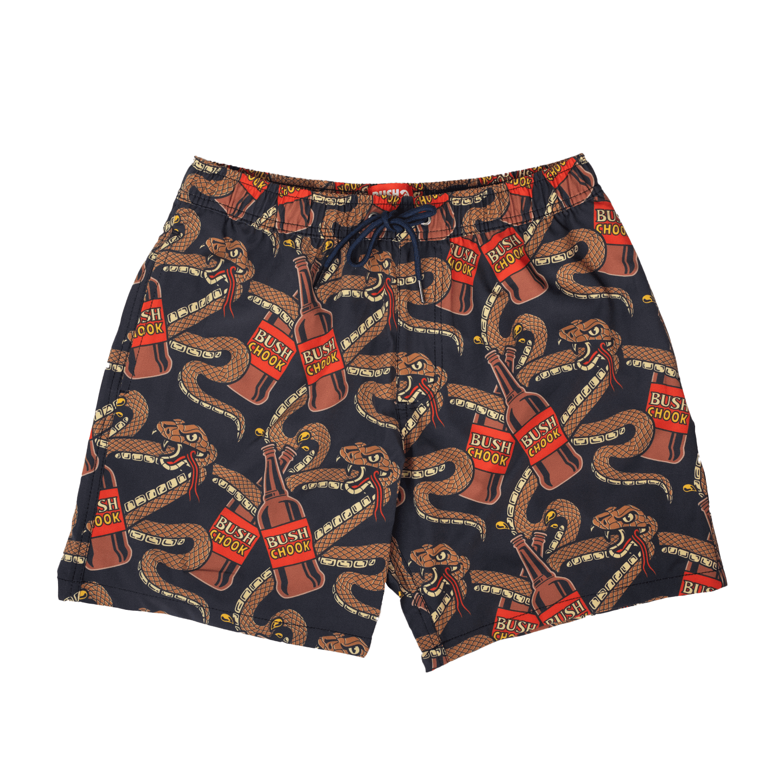 King Brown Beach Short Boardshorts Bush Chook
