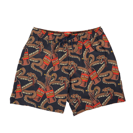 King Brown Beach Short Boardshorts Bush Chook