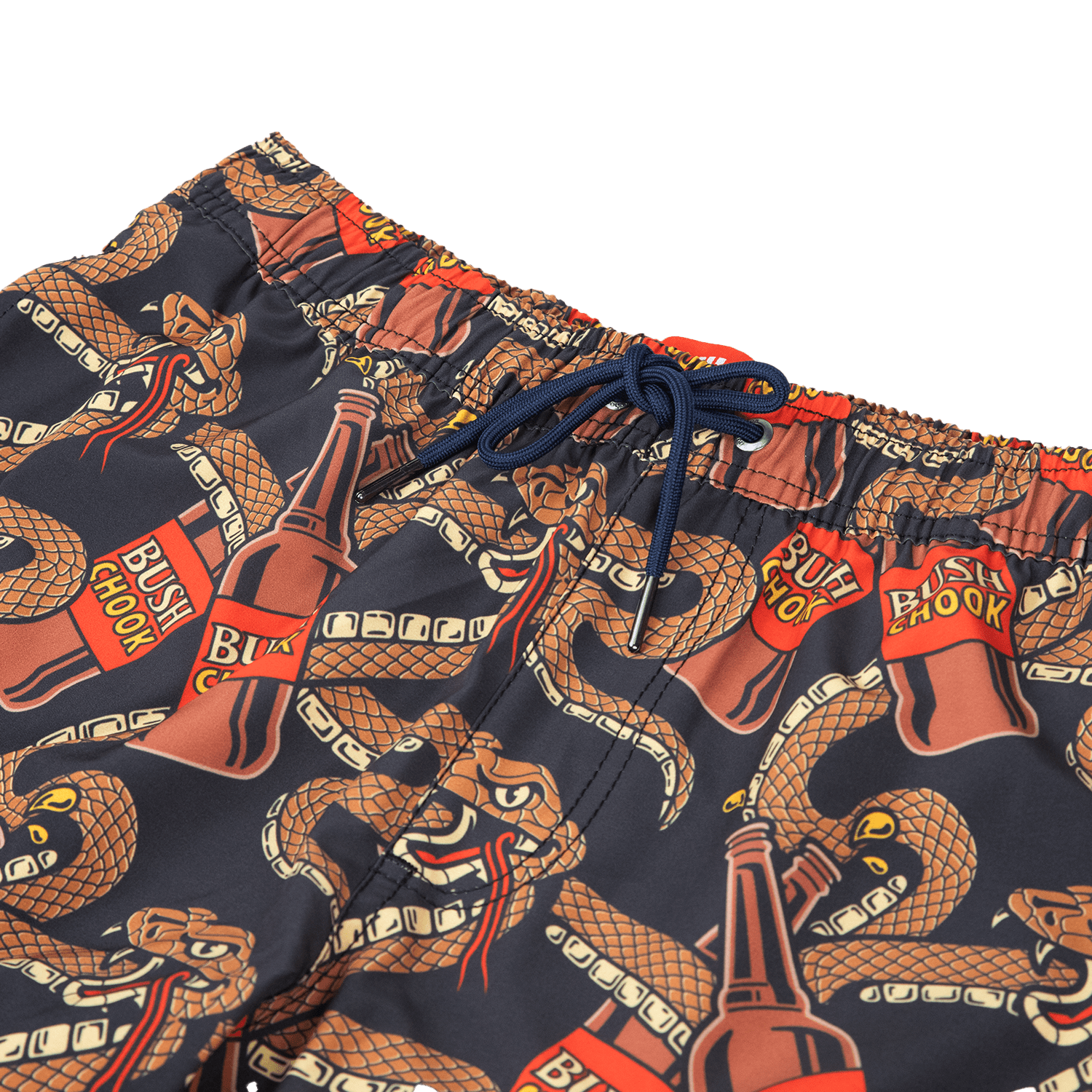 King Brown Beach Short Boardshorts Bush Chook