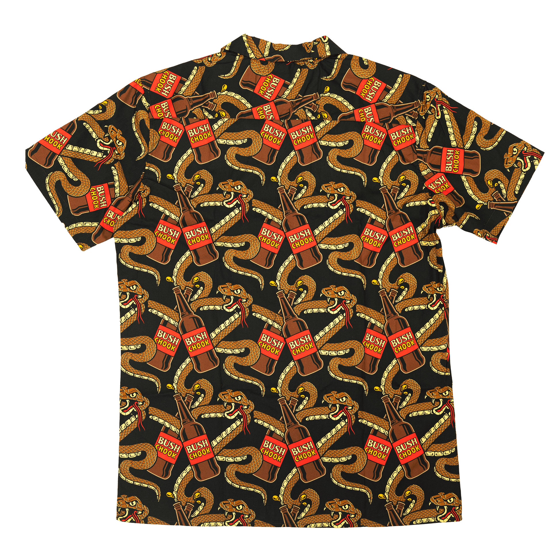 King Brown Party Shirt Button-up Bush Chook