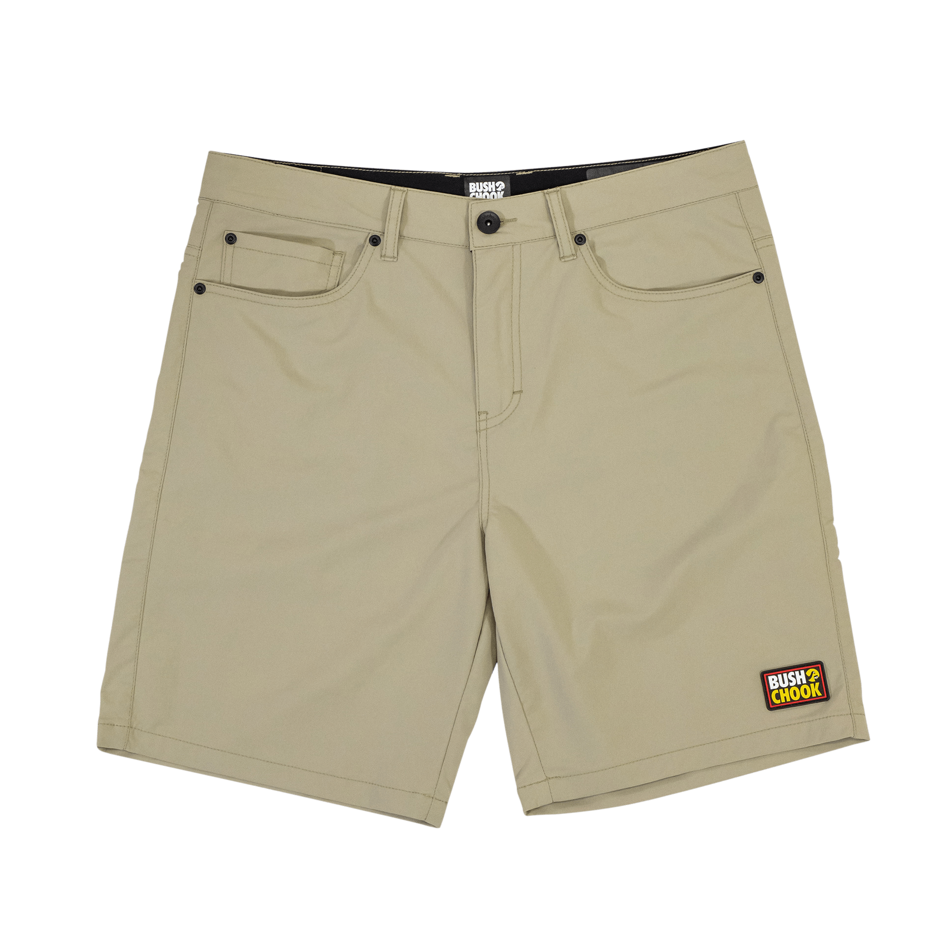 Margs Walk Shorts Khaki Shorts Bush Chook
