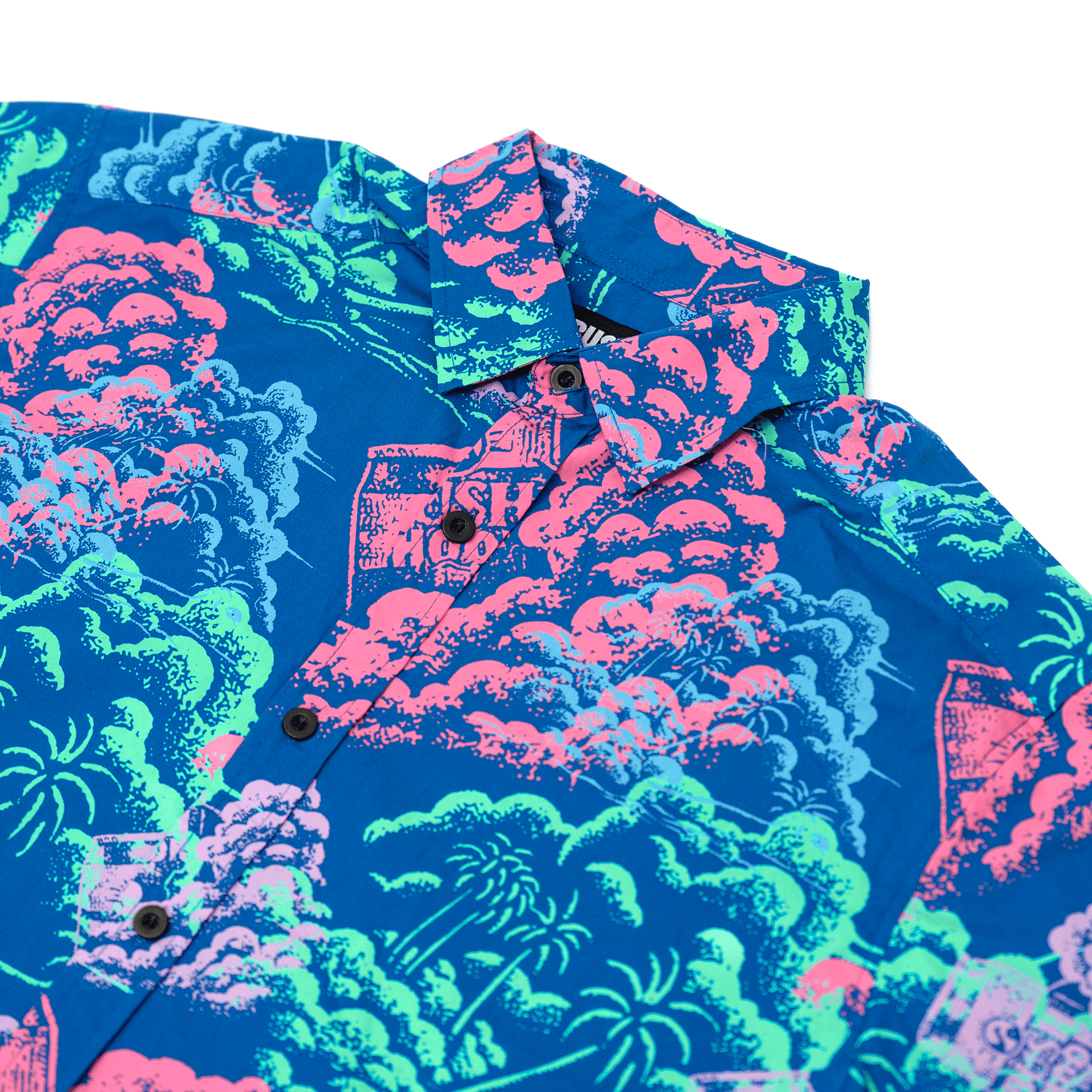 Miami Sunset Button-up Button-up Bush Chook