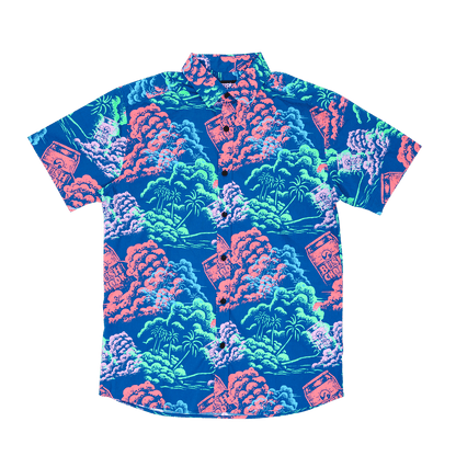 Miami Sunset Button-up Button-up Bush Chook