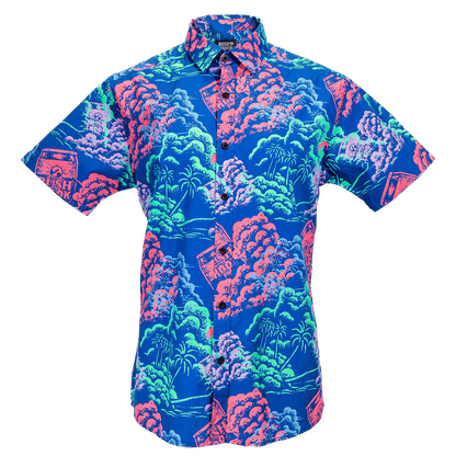 Miami Sunset Button-up Button-up Bush Chook