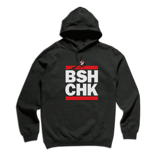 Run the Chooks Hoodie Black Hoodie Bush Chook
