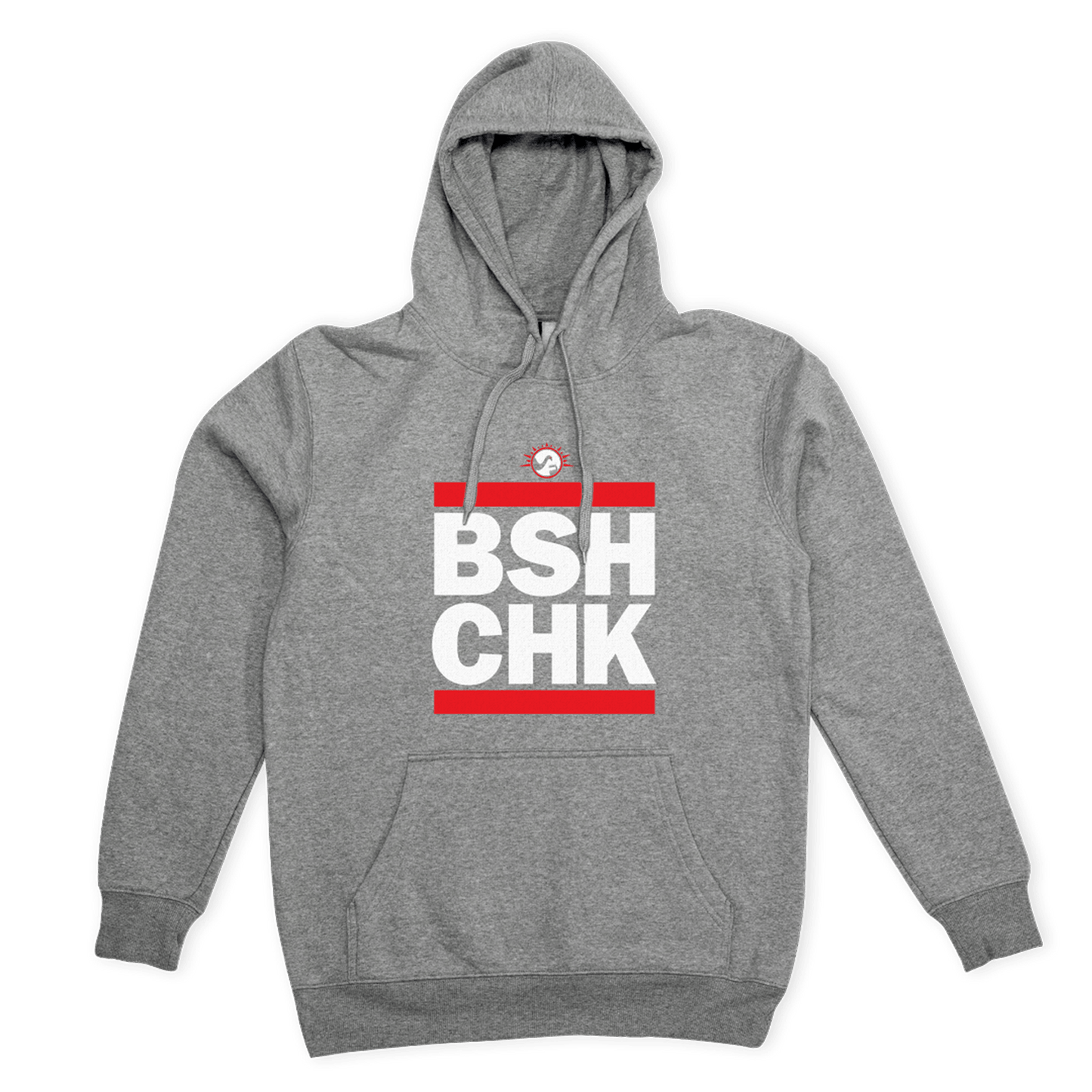 Run the Chooks Hoodie Grey Hoodie Bush Chook