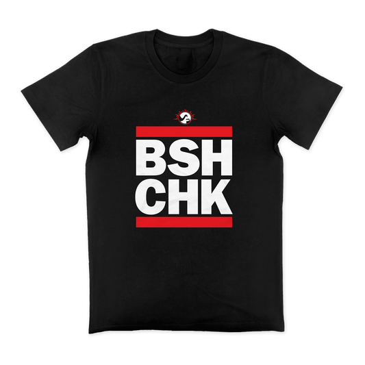 Run the Chooks Tee Black T-Shirt Bush Chook