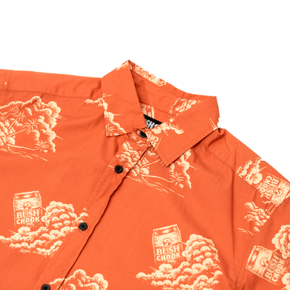 Terracotta Sunset Button-up Button-up Bush Chook