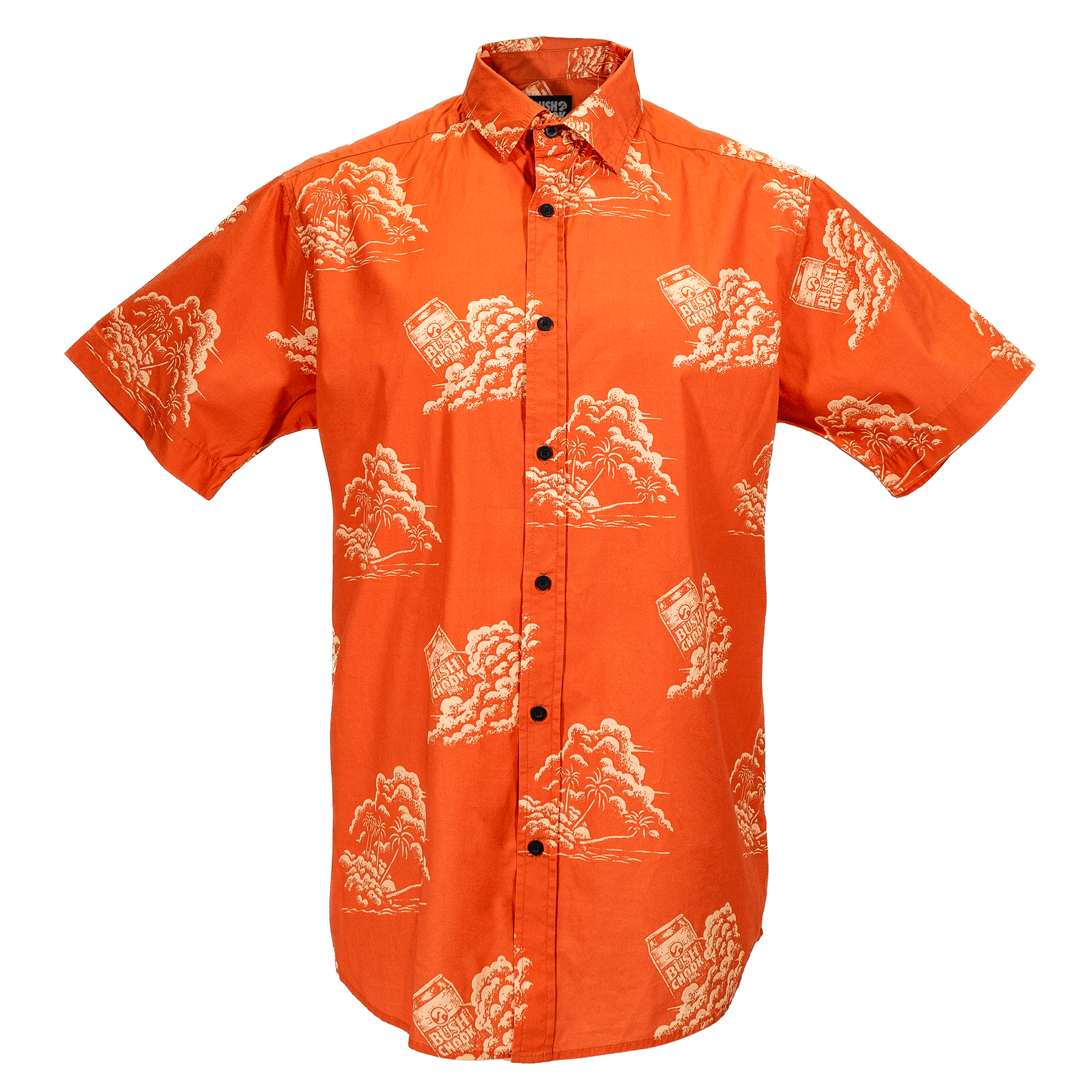 Terracotta Sunset Button-up Button-up Bush Chook