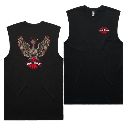 Filthy Few Tank — Black front & back