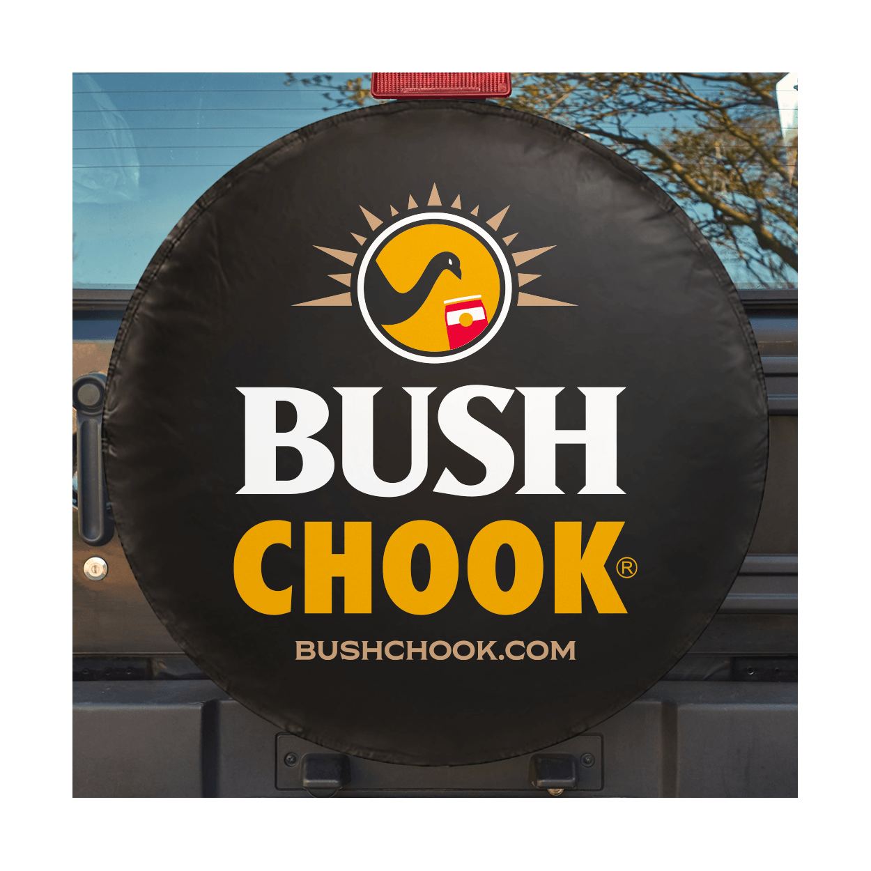 Bush Chook Wheel Cover