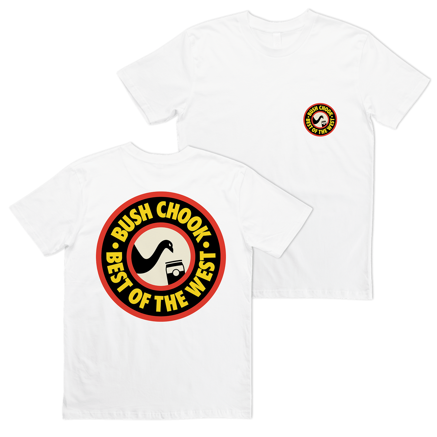 Best of the West Tee White