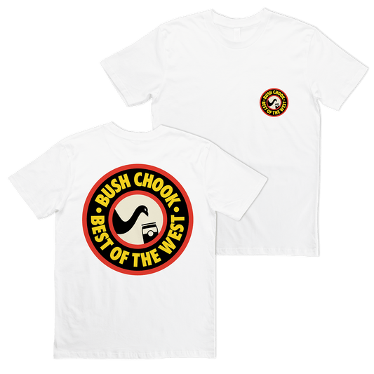 Best of the West Tee White