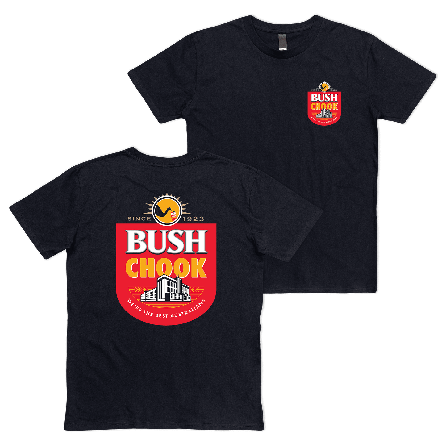 Bush Mob Tee Black