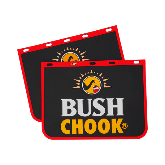 Bush Chook Trucker Mud Flaps [60cm x 45cm]