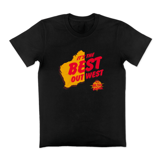 The Best Out West Tee Black