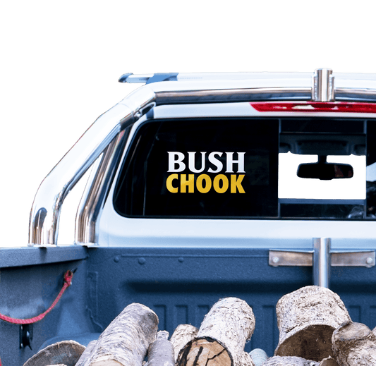 Bush Chook Car Decal