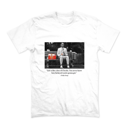Frothy Gump Tee White