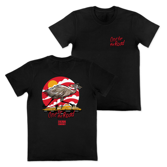 One For The Road Tee Black