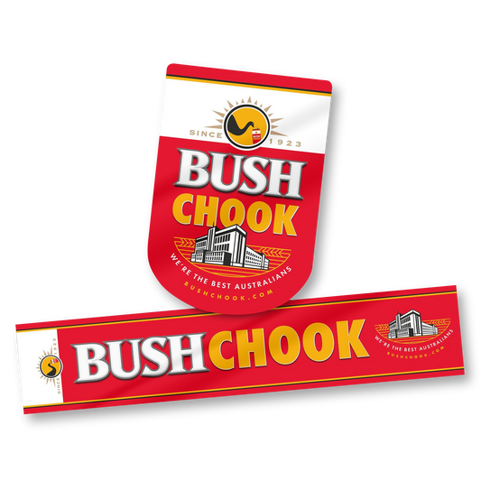 Bush Chook Stickers