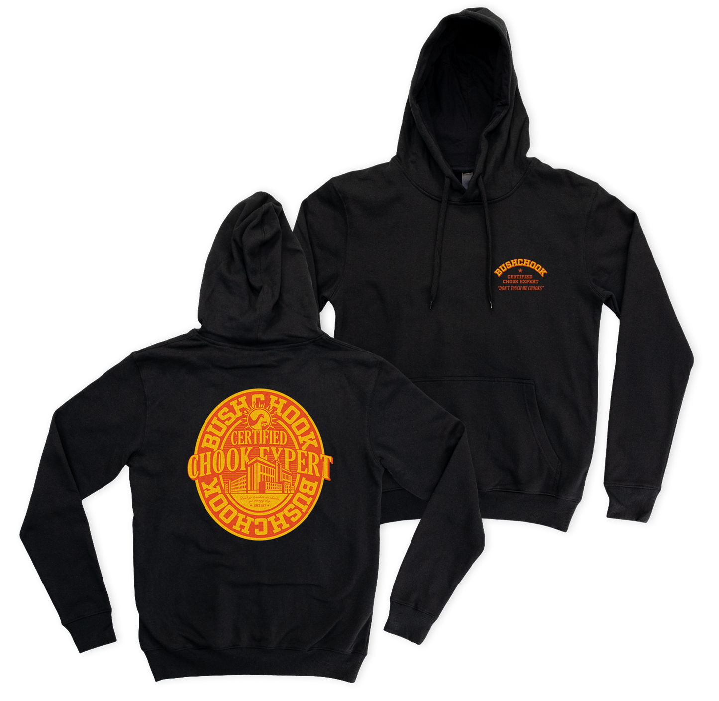 Certified Expert Hoodie Black – Bush Chook