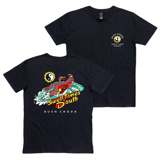 Swell Times D'outh Tee Black