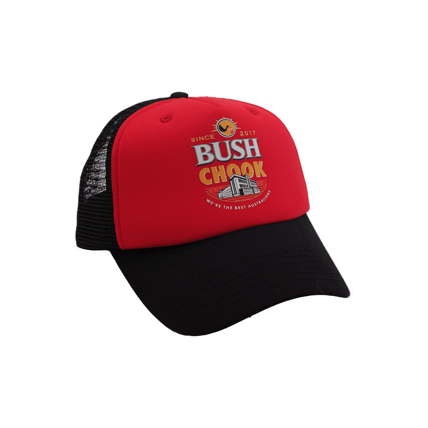 Bush Chook Trucker - Red